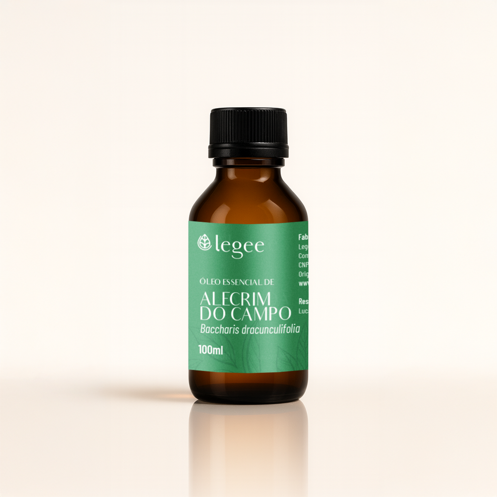 Óleo essencial de Alecrim do Campo (Baccharis dracunculifolia) - 100mL
