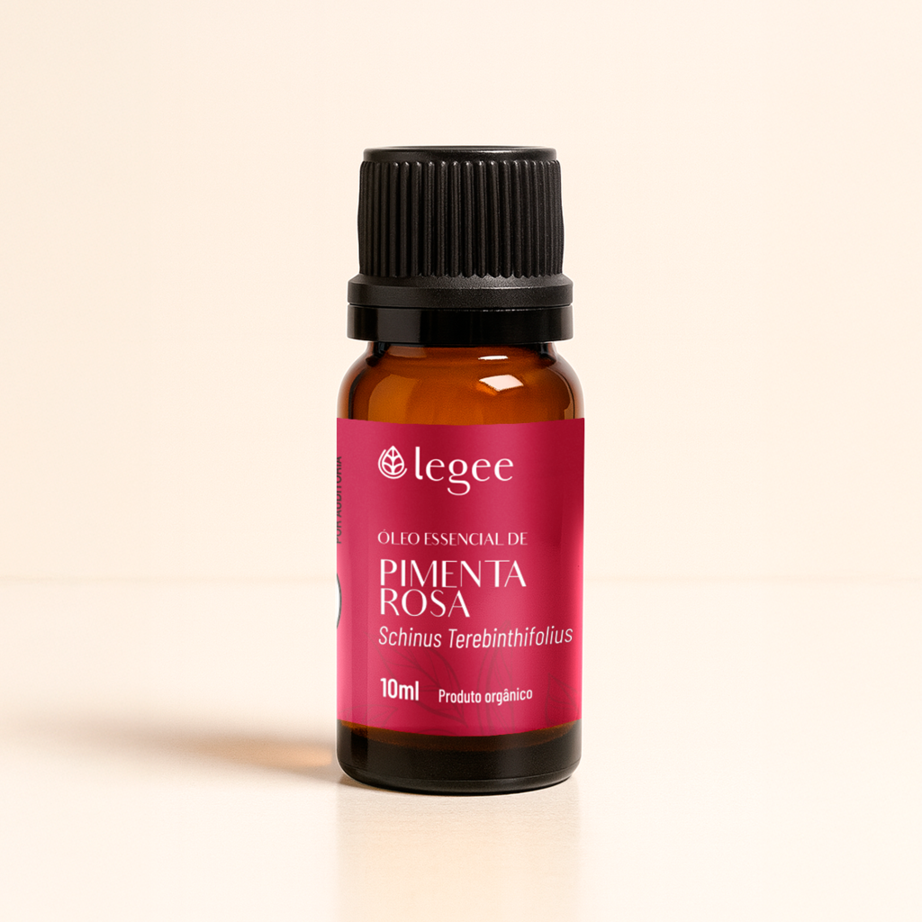Óleo essencial de Pimenta Rosa (Schinus terebinthifolius) - 10mL