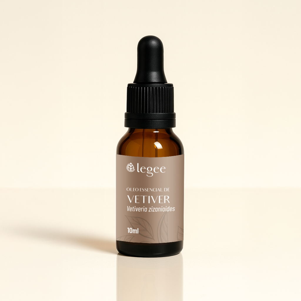 Óleo essencial de Vetiver (Vetiveria zizanioides) - 10mL