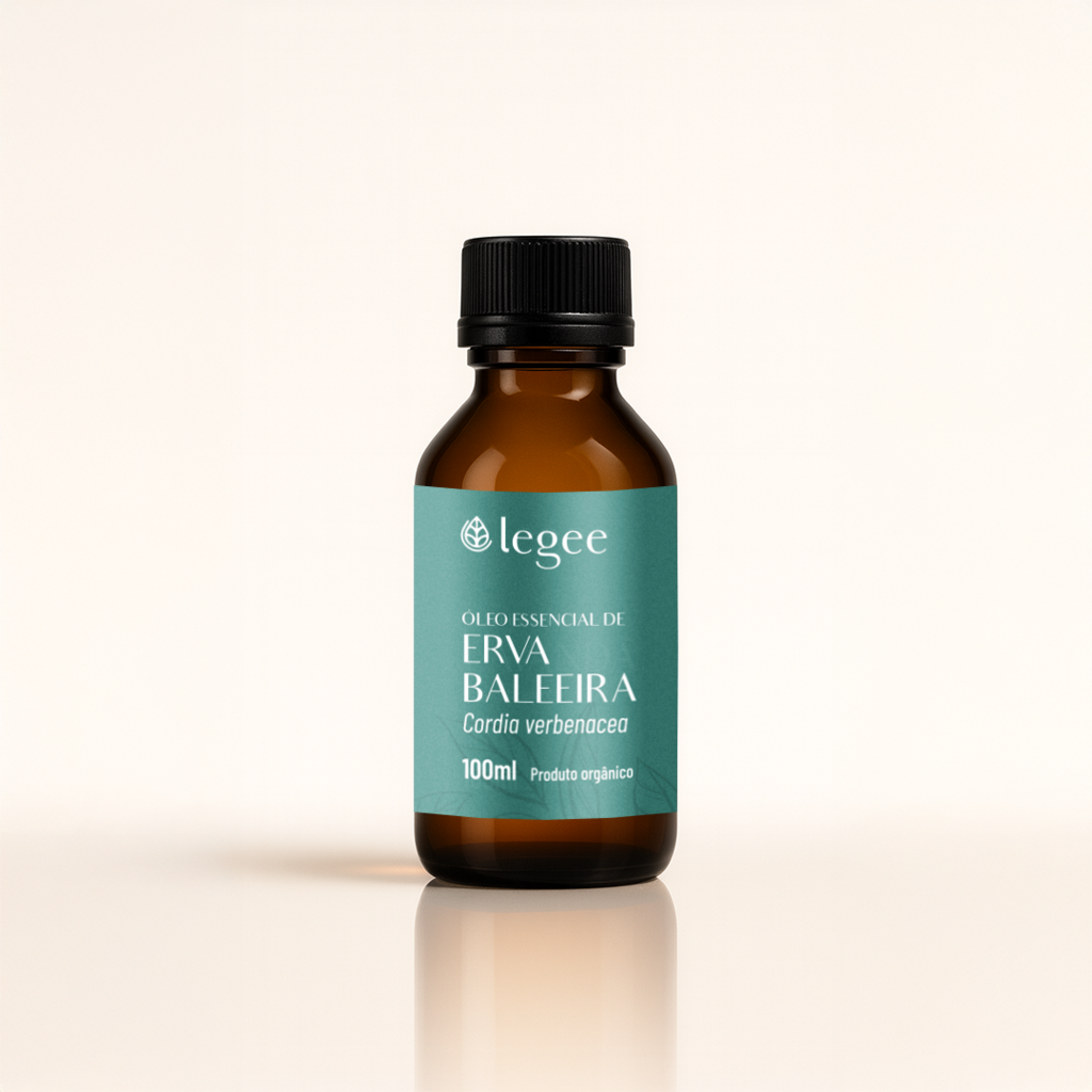 Óleo essencial de Erva Baleeira (Cordia verbenacea) ORGÂNICO - 100mL