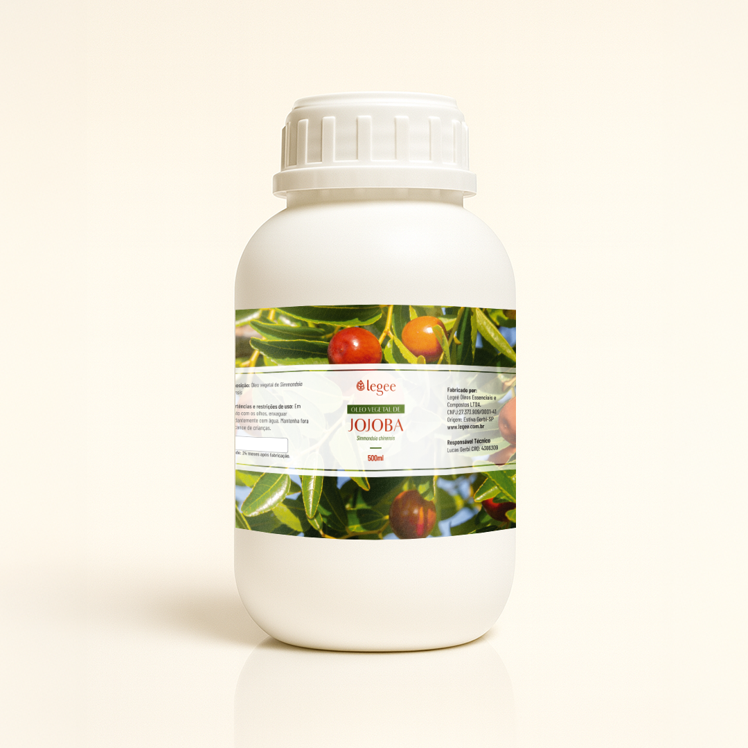 Óleo vegetal de Jojoba (Simmondisia chinensis) - 500mL