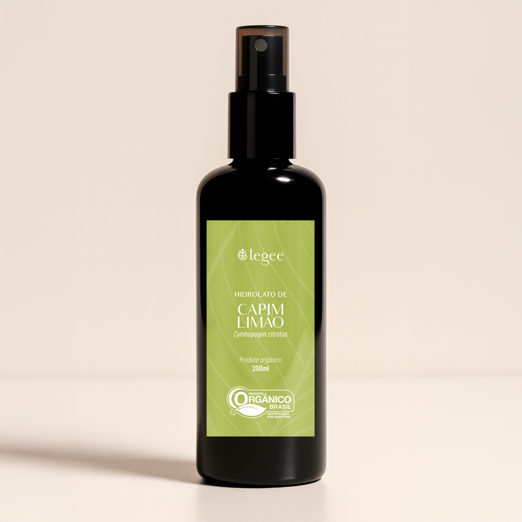 Hidrolato de Capim Limão (Cymbopogon citratus) ORGÂNICO - 200mL