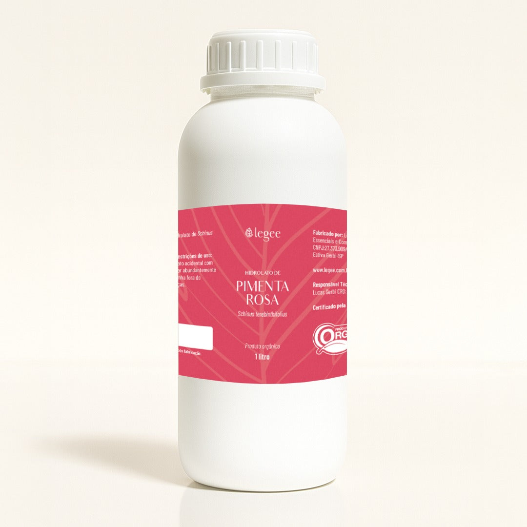 Hidrolato de Pimenta Rosa (Schinus terebinthifolius) - 1L