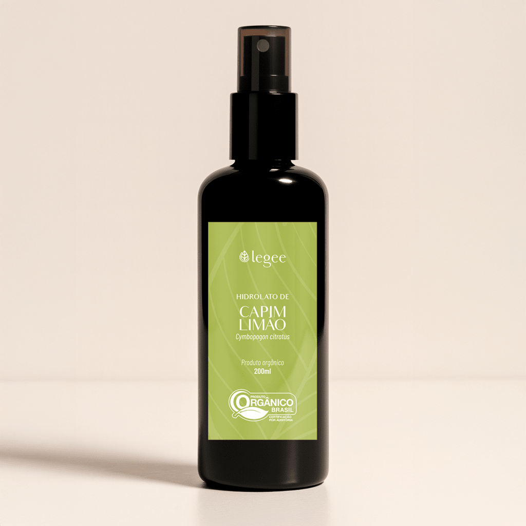 Hidrolato de Capim Limão (Cymbopogon citratus) ORGÂNICO - 200mL - Legee