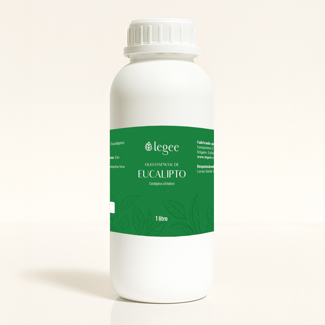 Óleo essencial de Eucalipto (Eucalyptus citriodora) ORGÂNICO NÃO CERTIFICADO - Legee