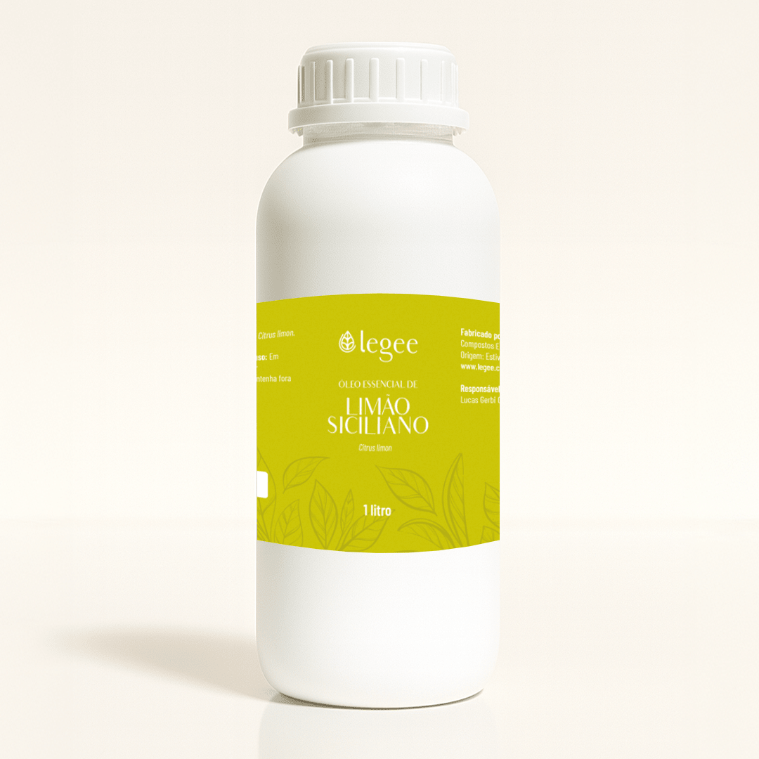 Óleo essencial de Limão Siciliano (Citrus limon) - Legee