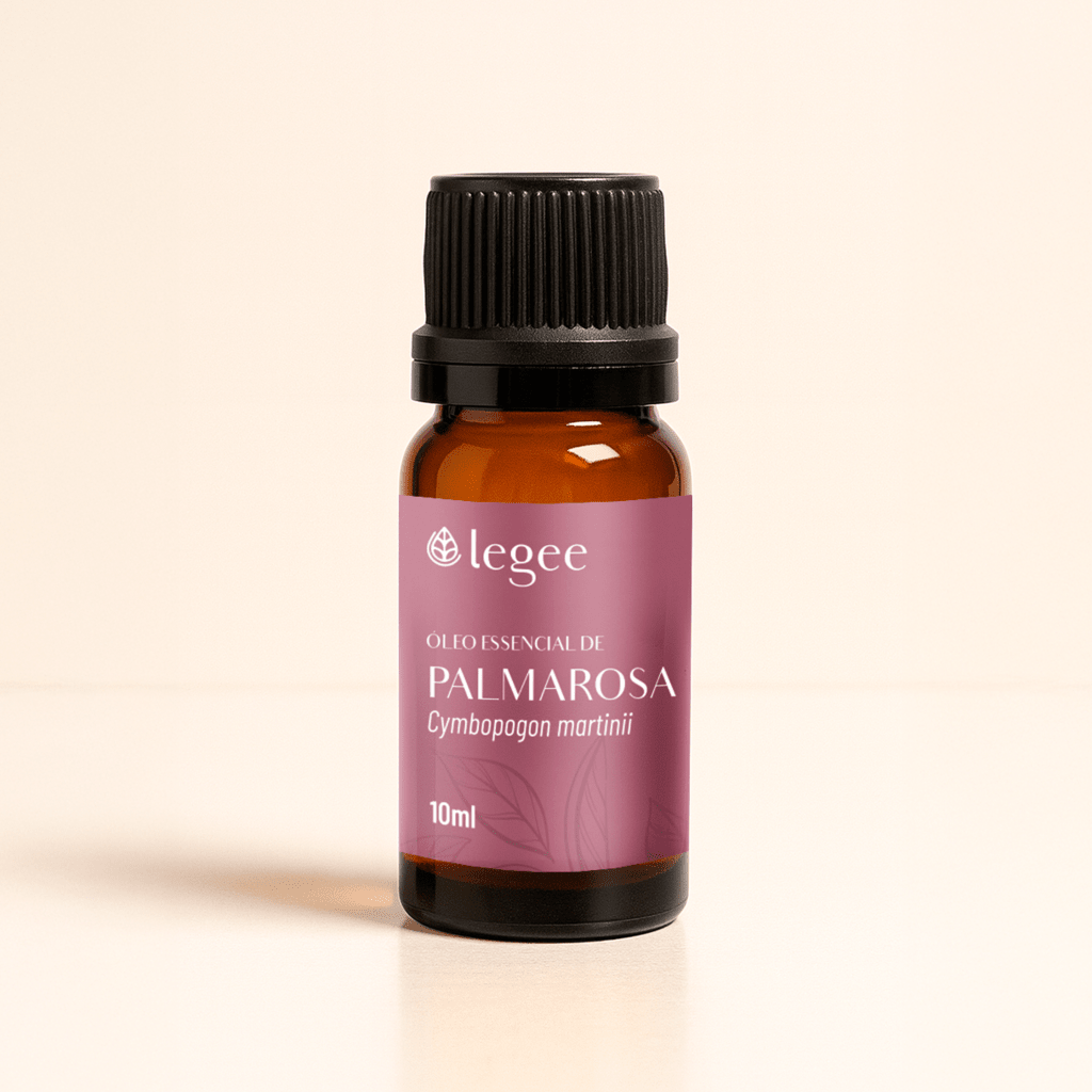 Óleo essencial de Palmarosa (Cymbopogon martinii) - 10mL - Legee