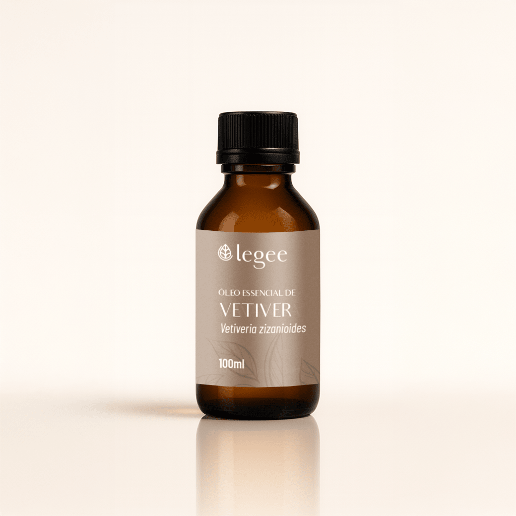 Óleo essencial de Vetiver (Vetiveria zizanioides) - 100mL - Legee