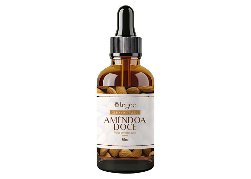 Óleo vegetal de Amêndoa Doce (Prunus amygdalus dulcis) - 50mL - Legee