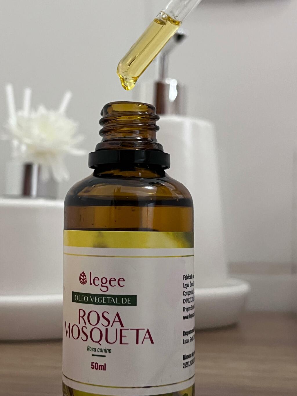 Óleo vegetal de Rosa Mosqueta (Rosa rubiginosa) - 100mL - Legee