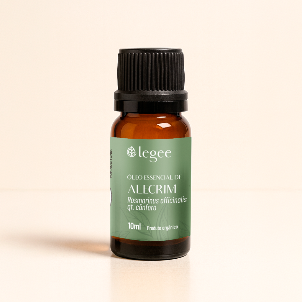 Óleo essencial de Alecrim (Rosmarinus officinalis QT Cânfora) ORGÂNICO - 10mL