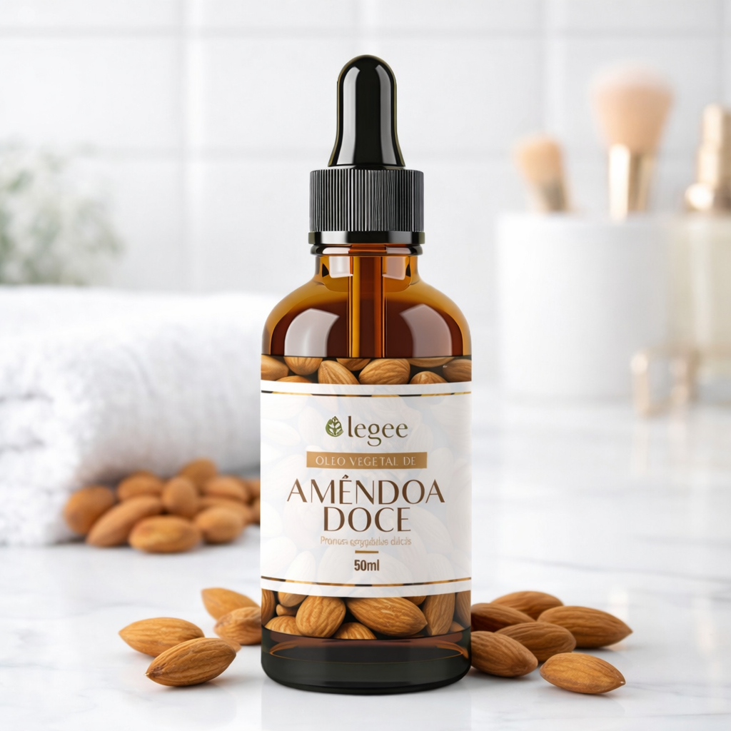 Óleo vegetal de Amêndoa Doce (Prunus amygdalus dulcis) - 50mL