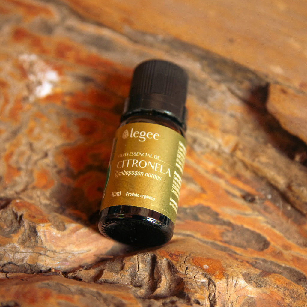 Óleo essencial de Citronela (Cymbopogon nardus) ORGÂNICO - 10mL