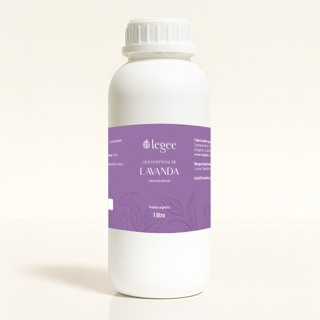 Óleo essencial de Lavanda Brasileira (Lavandula dentata) ORGÂNICO - 1L