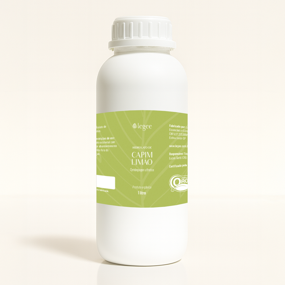 Hidrolato de Capim Limão (Cymbopogon citratus) ORGÂNICO
