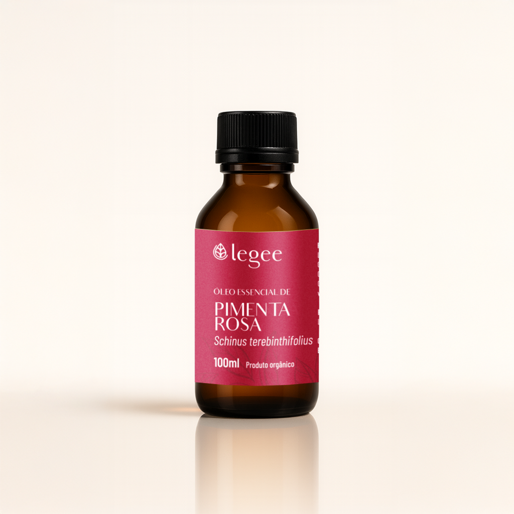 Óleo essencial de Pimenta Rosa (Schinus terebinthifolius) ORGÂNICO - 100mL