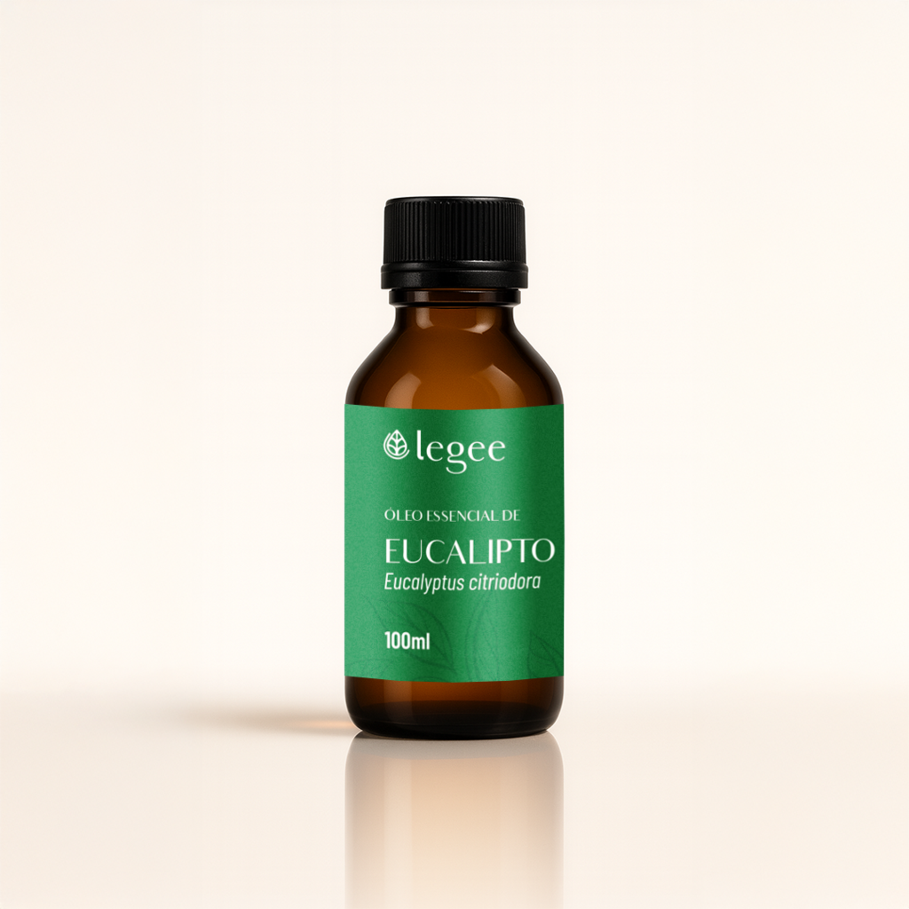 Óleo essencial de Eucalipto (Eucalyptus citriodora) ORGÂNICO NÃO CERTIFICADO - 100mL