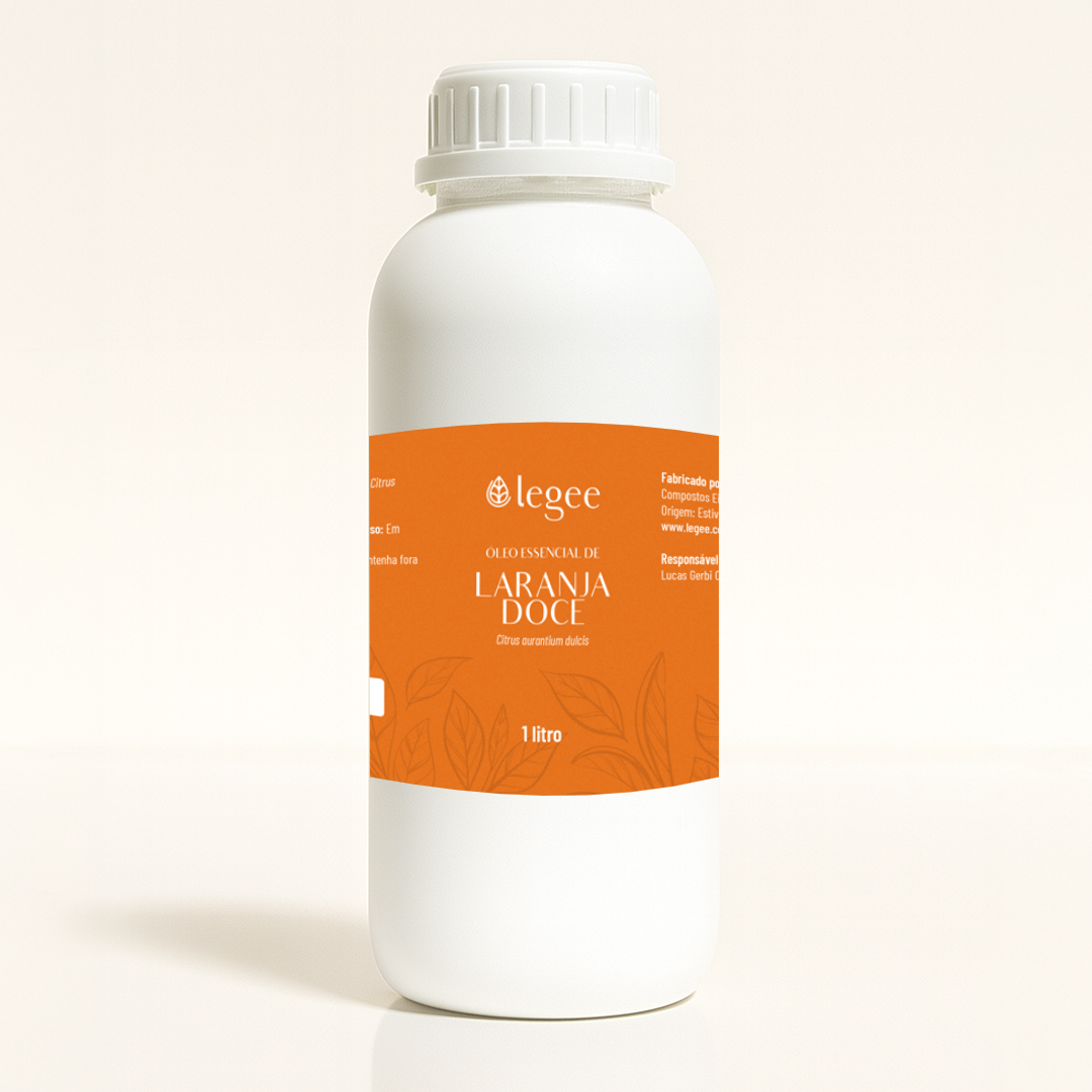 Óleo essencial de Laranja Doce (Citrus aurantium dulcis) - 1L