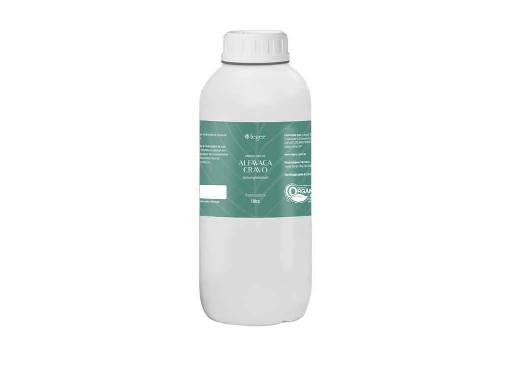 Óleo essencial de Alfavaca Cravo (Ocimum gratissimum) ORGÂNICO - 1L