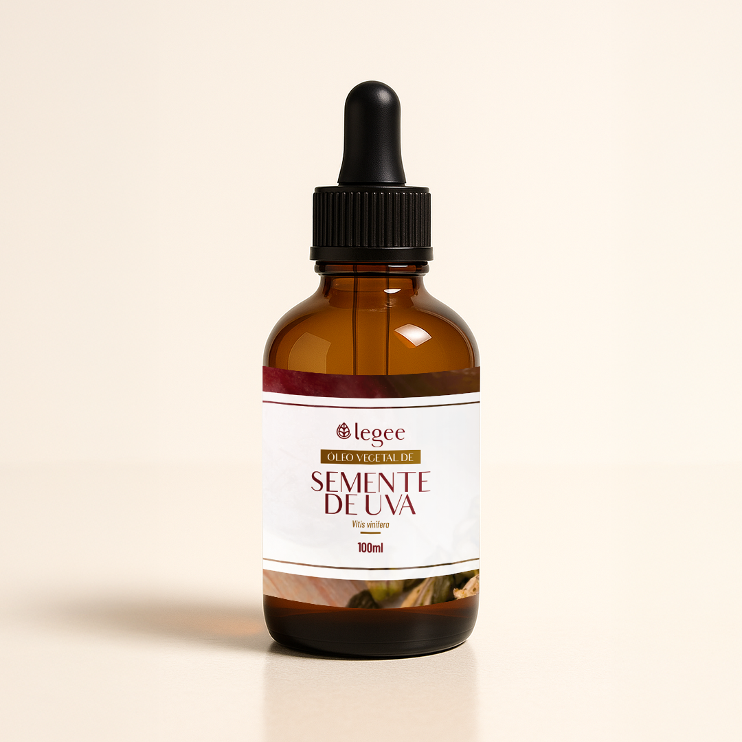 Óleo vegetal de Semente de Uva Orgânico (Vitis vinifera)