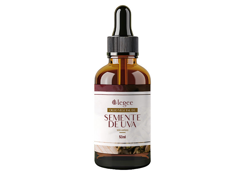 Óleo vegetal de Semente de Uva Orgânico (Vitis vinifera) - 50mL