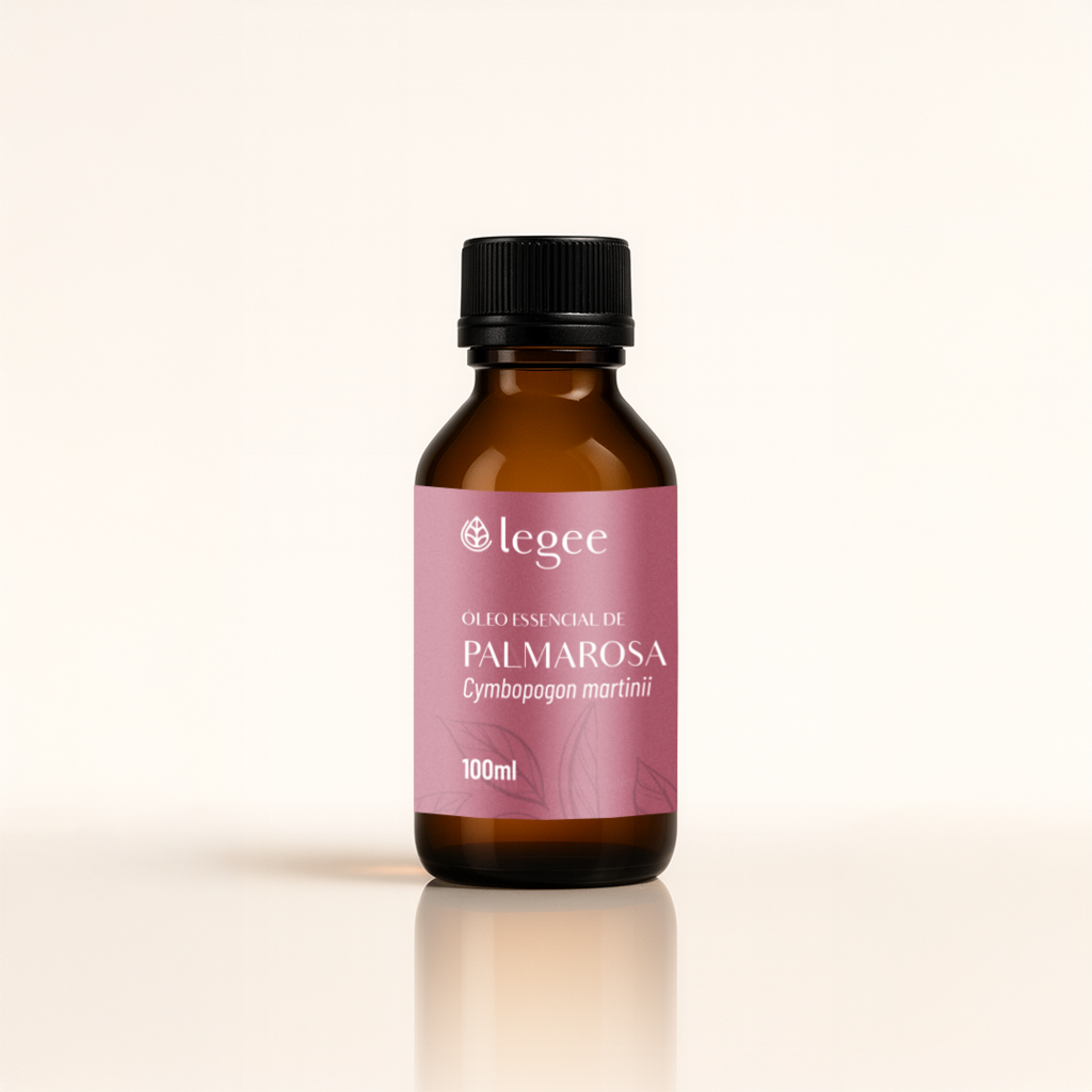 Óleo essencial de Palmarosa (Cymbopogon martinii) - 100mL