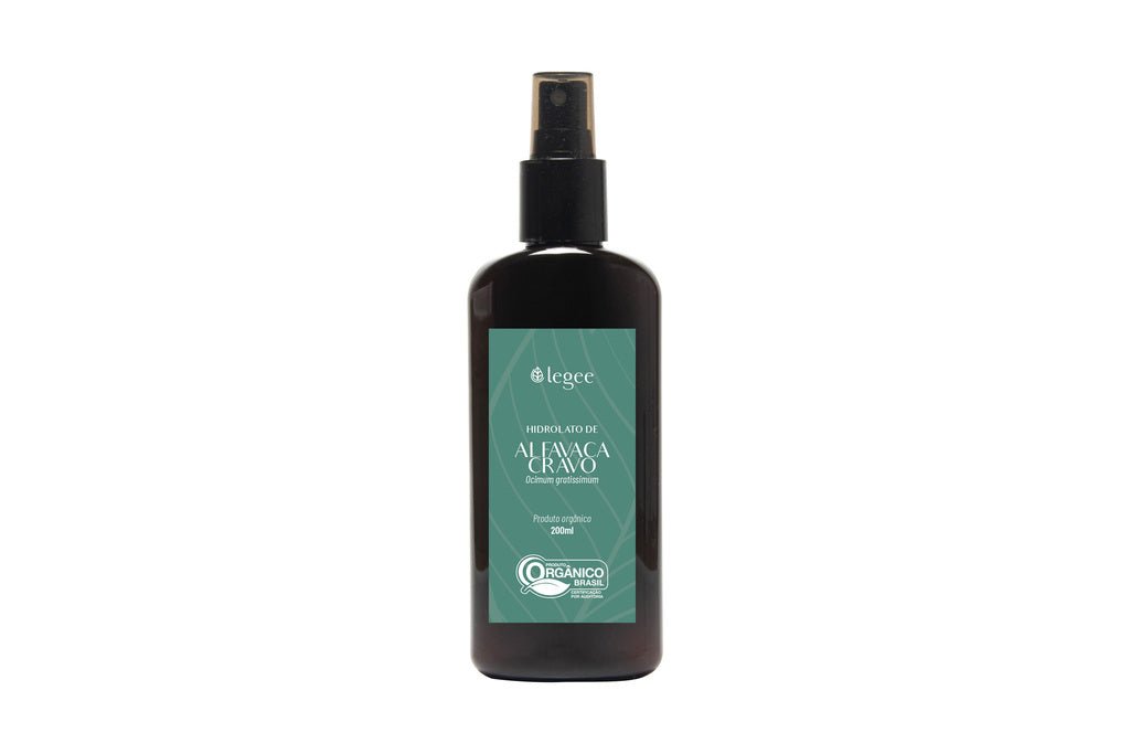 Hidrolato de Alfavaca Cravo (Ocimum gratissimum) ORGÂNICO - 200mL - Legee