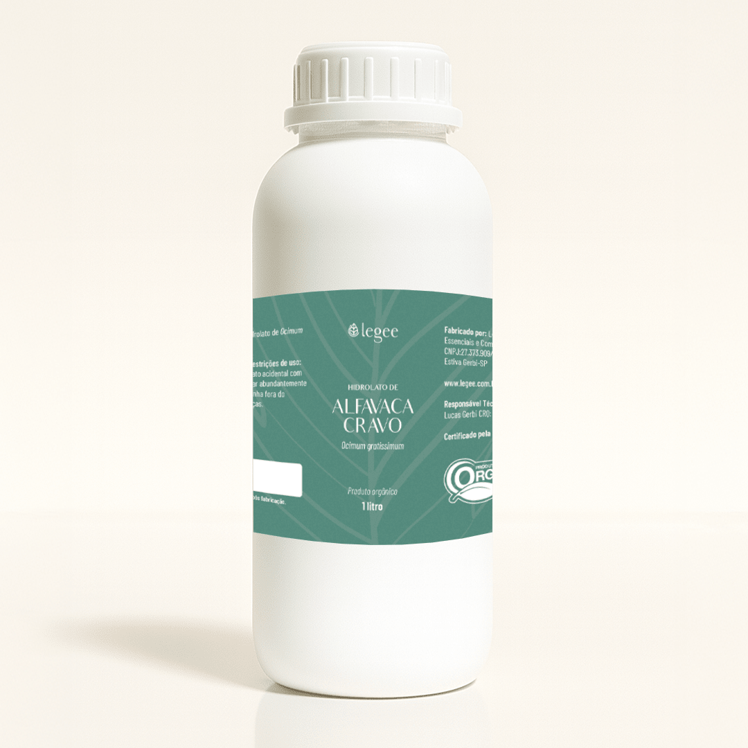 Hidrolato de Alfavaca Cravo (Ocimum gratissimum) ORGÂNICO - Legee