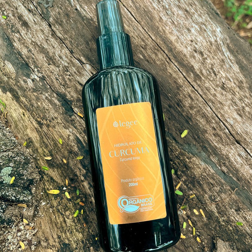 Hidrolato de Cúrcuma (Curcuma longa) ORGÂNICO - 200mL - Legee