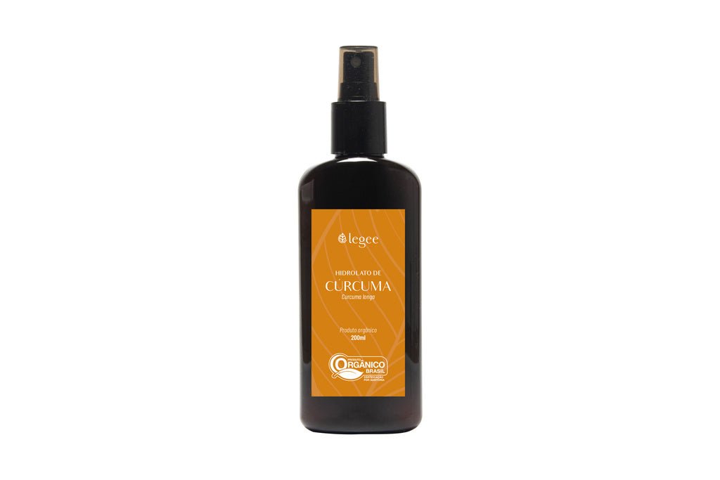 Hidrolato de Cúrcuma (Curcuma longa) ORGÂNICO - 200mL - Legee