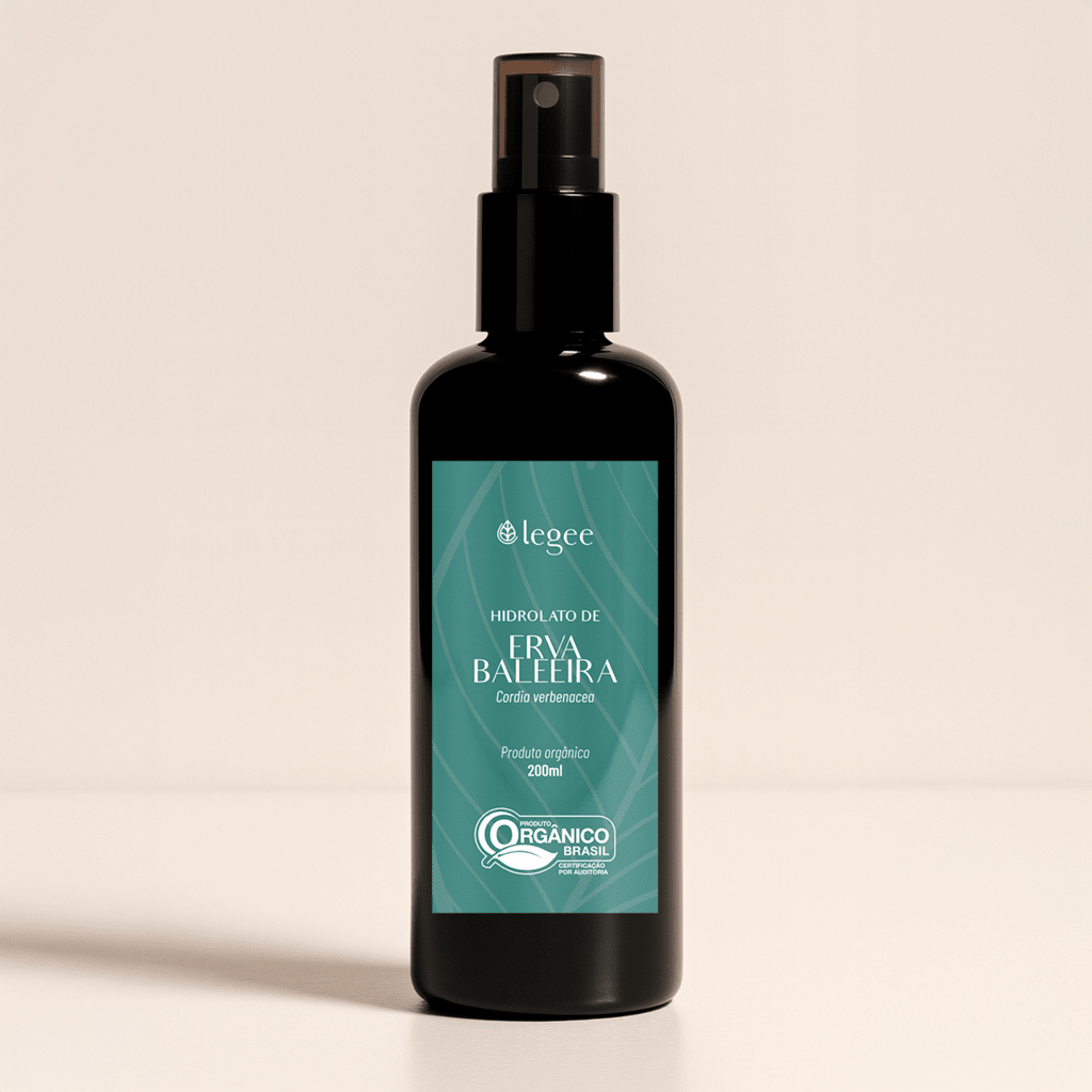 Hidrolato de Erva Baleeira (Cordia verbenacea) ORGÂNICO - 200mL - Legee