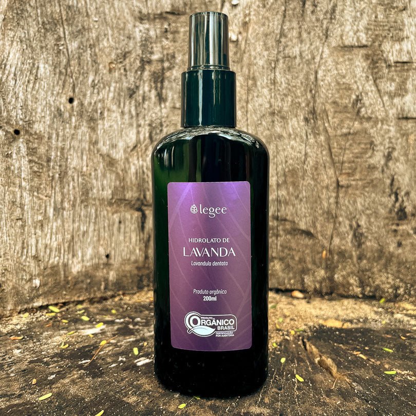 Hidrolato de Lavanda Brasileira (Lavandula dentata) ORGÂNICO - 200mL - Legee