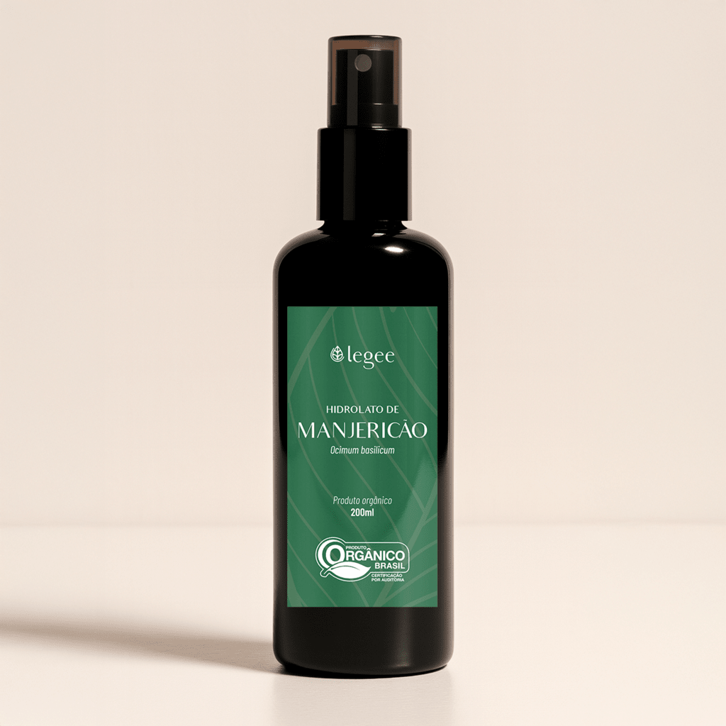 Hidrolato de Manjericão (Ocimum basilicum Qt Linalol) ORGÂNICO - 200mL - Legee