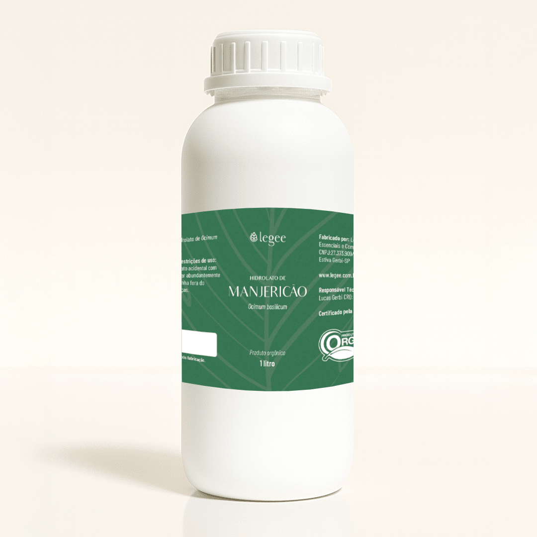 Hidrolato de Manjericão (Ocimum basilicum Qt Linalol) ORGÂNICO - Legee