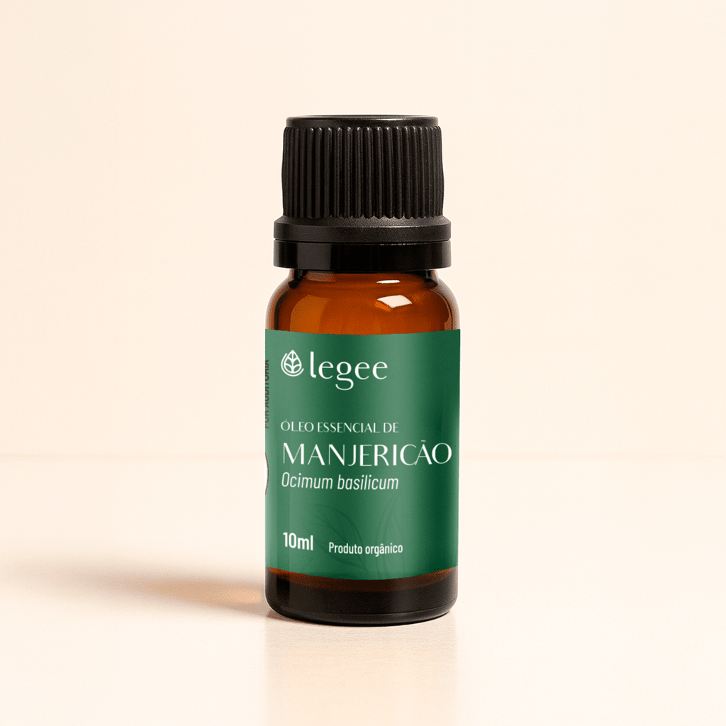 Óleo essencial de Manjericão (Ocimum basilicum Qt Linalol) ORGÂNICO - 10mL - Legee
