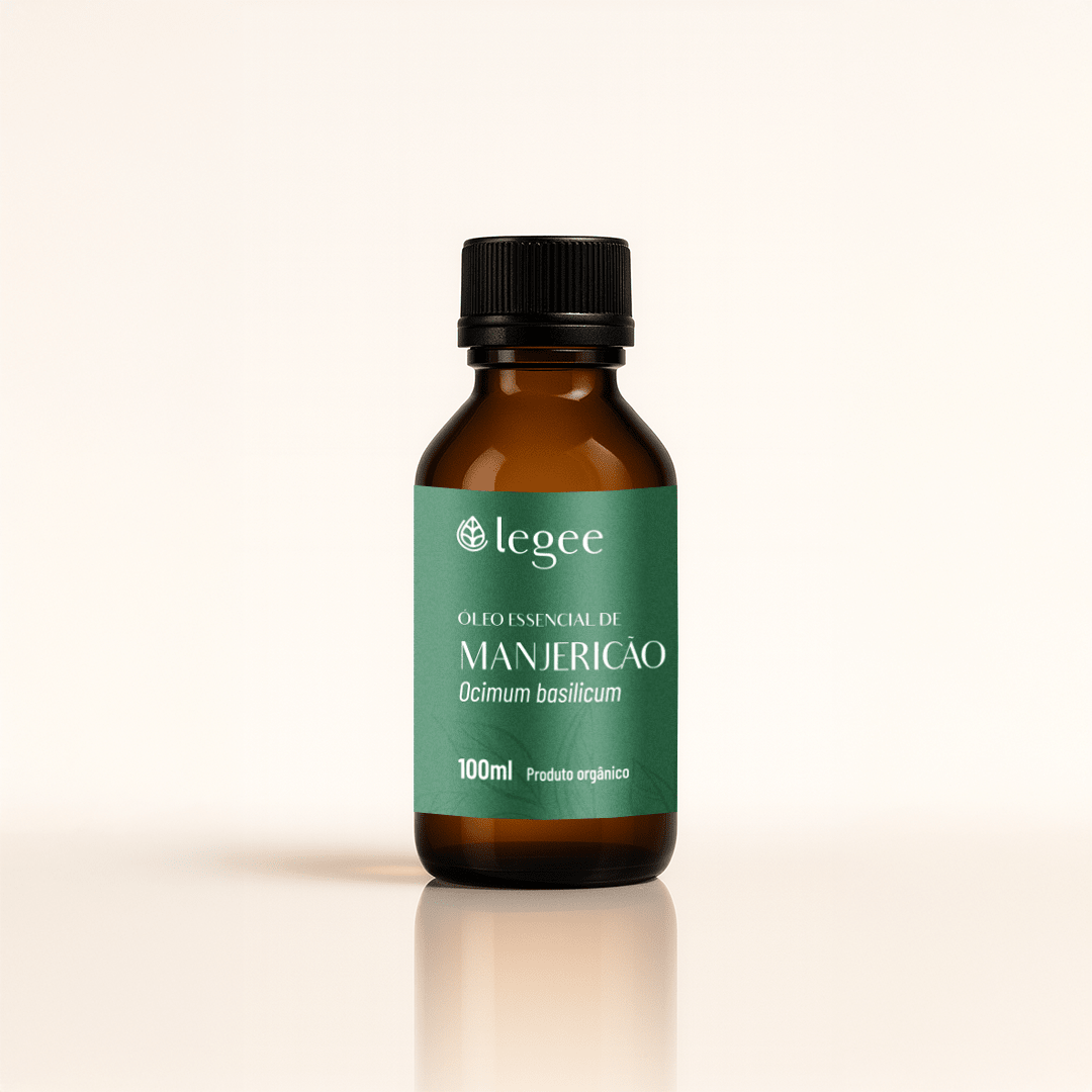 Óleo essencial de Manjericão (Ocimum basilicum Qt Linalol) ORGÂNICO - Legee