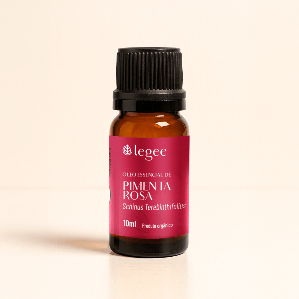 Óleo essencial de Pimenta Rosa (Schinus terebinthifolius) ORGÂNICO - 10mL - Legee