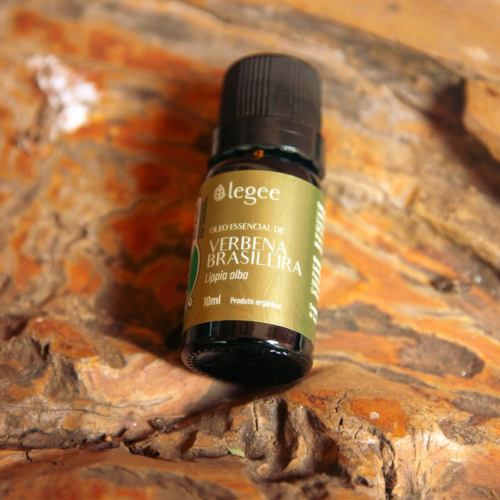 Óleo essencial de Verbena Brasileira (Lippia alba) ORGÂNICO - 10mL - Legee