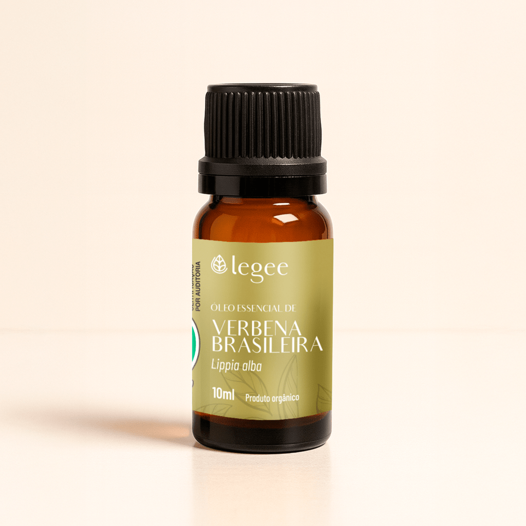Óleo essencial de Verbena Brasileira (Lippia alba) ORGÂNICO - 10mL - Legee
