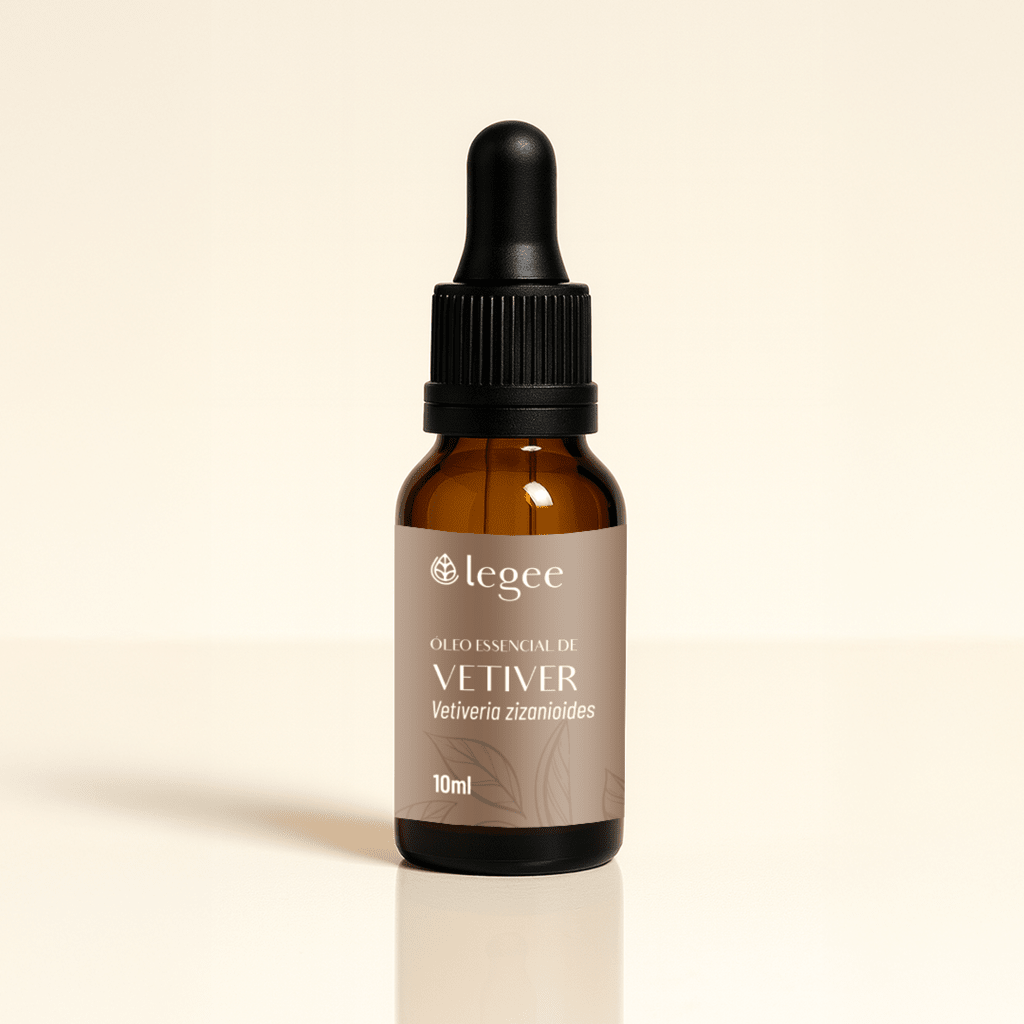Óleo essencial de Vetiver (Vetiveria zizanioides) - 10mL - Legee