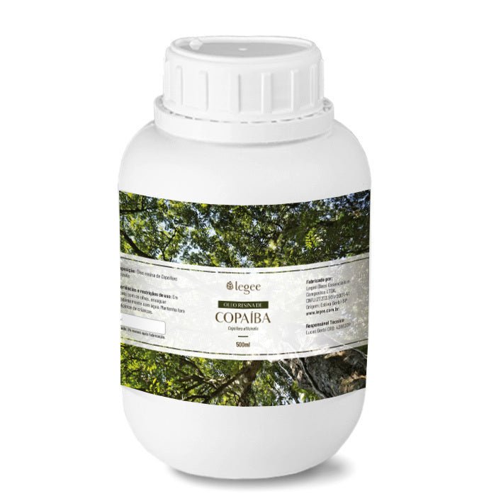 Óleo resina de Copaíba (Copaifera officinalis) - 500mL - Legee