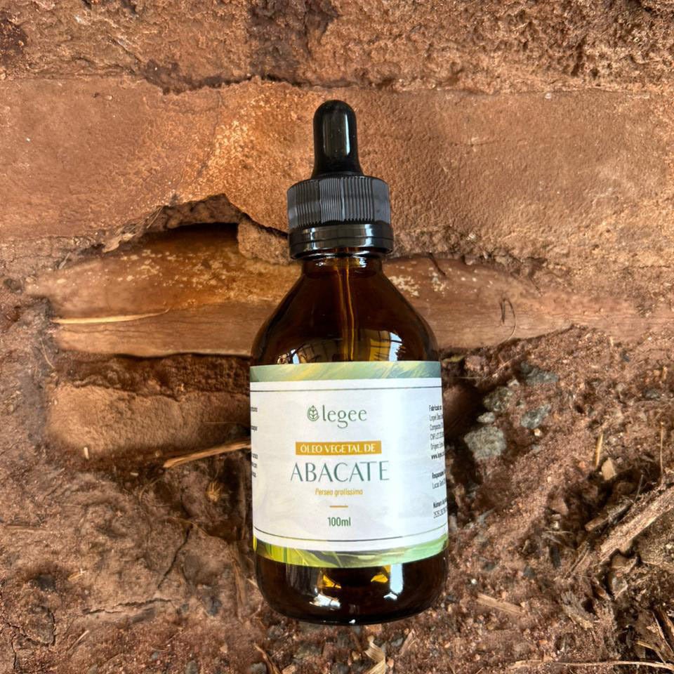 Óleo vegetal de Abacate (Persea gratissima) - 100mL - Legee