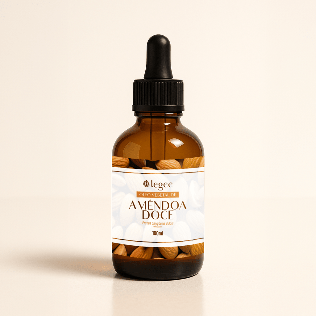 Óleo vegetal de Amêndoa Doce (Prunus amygdalus dulcis) - 100mL - Legee