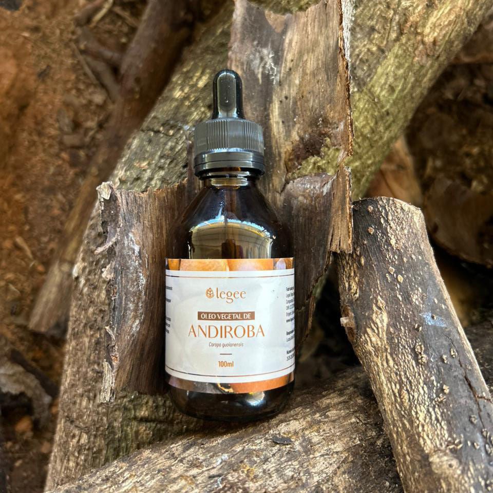 Óleo vegetal de Andiroba (Carapa guaianensis) - 100mL - Legee