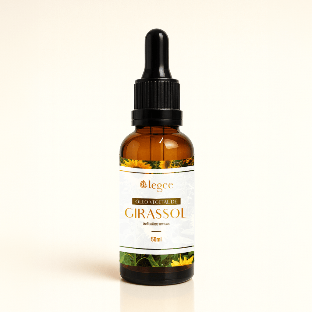 Óleo vegetal de Girassol (Helianthus annuus) - 50mL - Legee