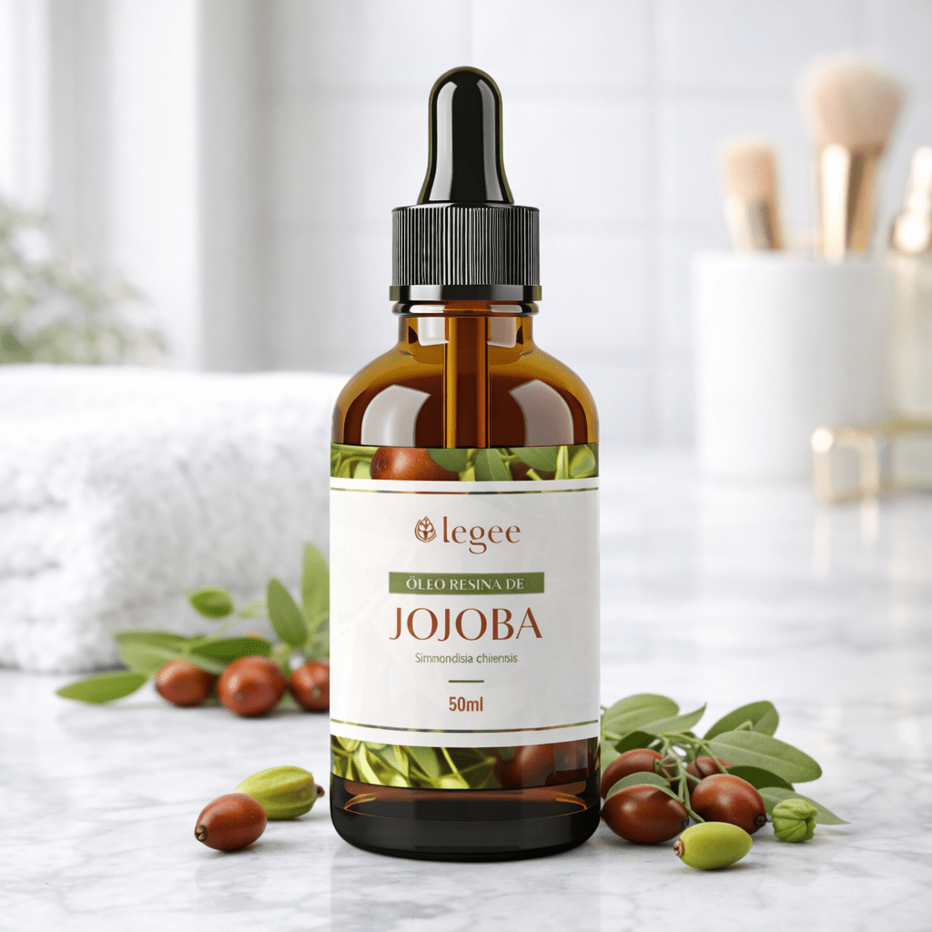 Óleo vegetal de Jojoba (Simmondisia chinensis) - 50mL - Legee