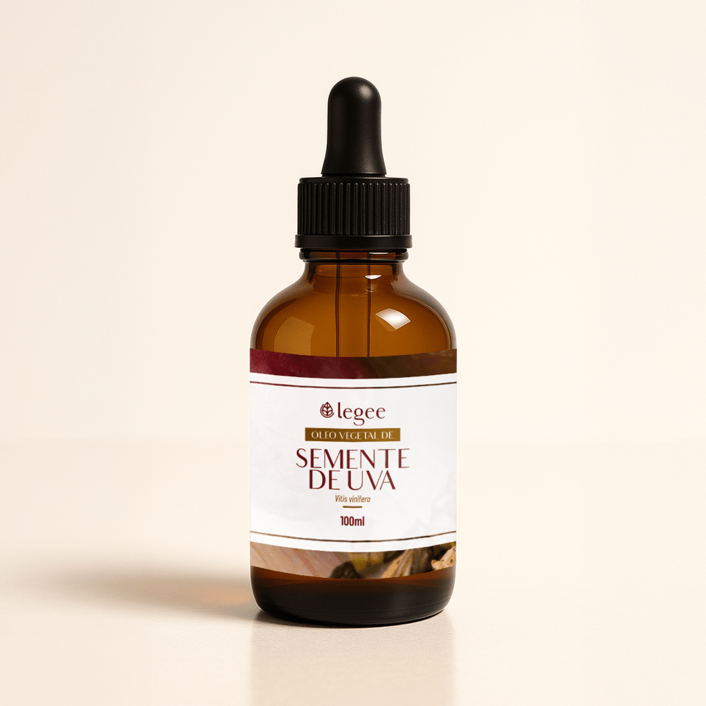 Óleo vegetal de Semente de Uva Orgânico (Vitis vinifera) - 100mL - Legee