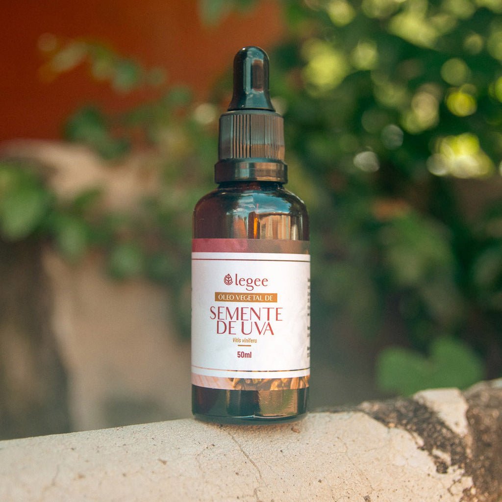 Óleo vegetal de Semente de Uva Orgânico (Vitis vinifera) - 50mL - Legee